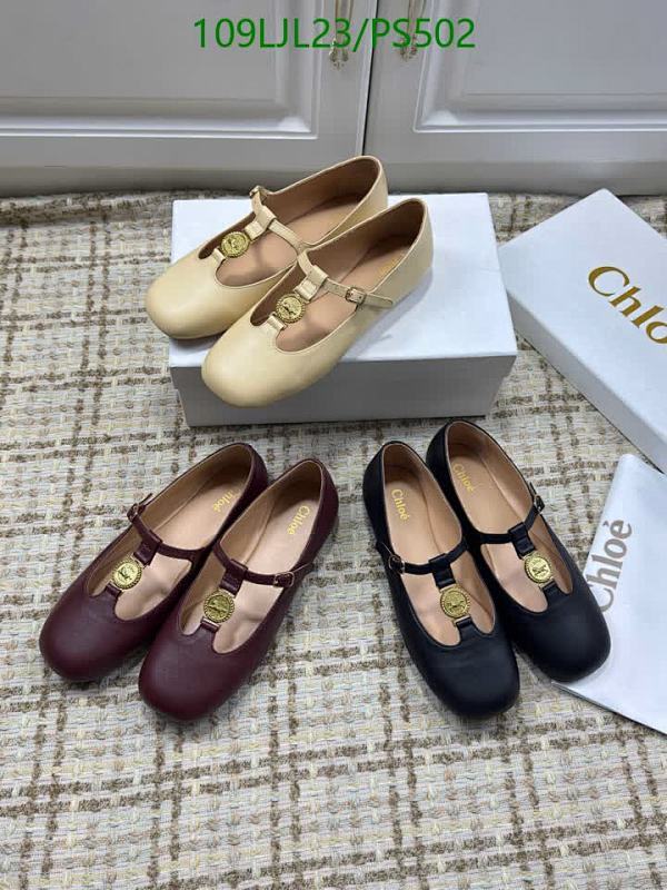 Chloé Women's Mary Jane Shoes Cowhide Sheepskin Leather EU35-40 - Elegant Style