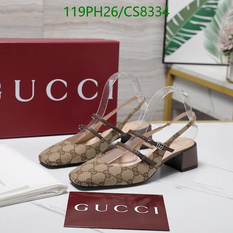 Gucci Women's Mary Jane Heel Shoes Sheepskin Leather, Size EU35-42