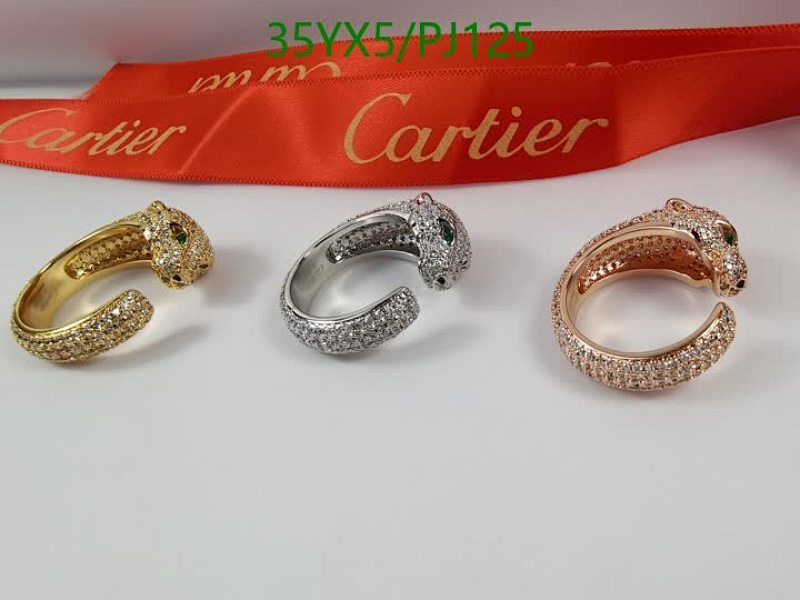 Cartier Panthere de Cartier Ring, Jewelry Ring, Gold, Silver, and Rose Gold