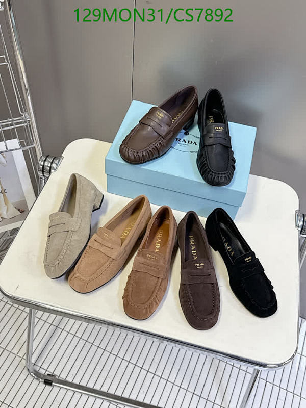 Prada Women's Leather Loafers, Classic Style, EU35-40 - Perfect for Any Occasion