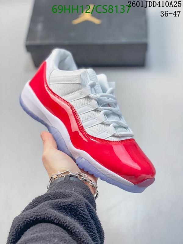 Air Jordan 11 Retro: White & Red Patent Leather, Unisex Shoe Sizes EU36-47