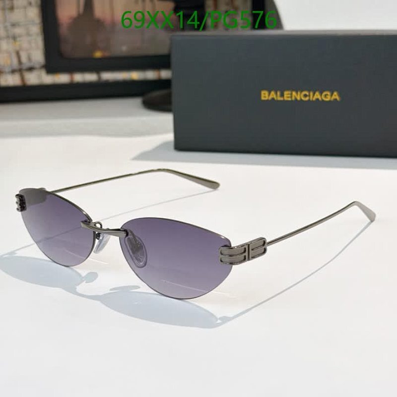 Balenciaga PG576 Rimless Sunglasses - Stylish, Durable, and Comfortable