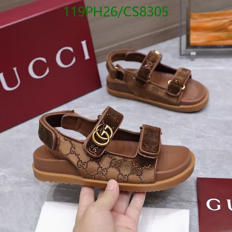 Gucci Women's Brown Velvet Sandals with GG Logo, EU35-42, Comfortable & Stylish