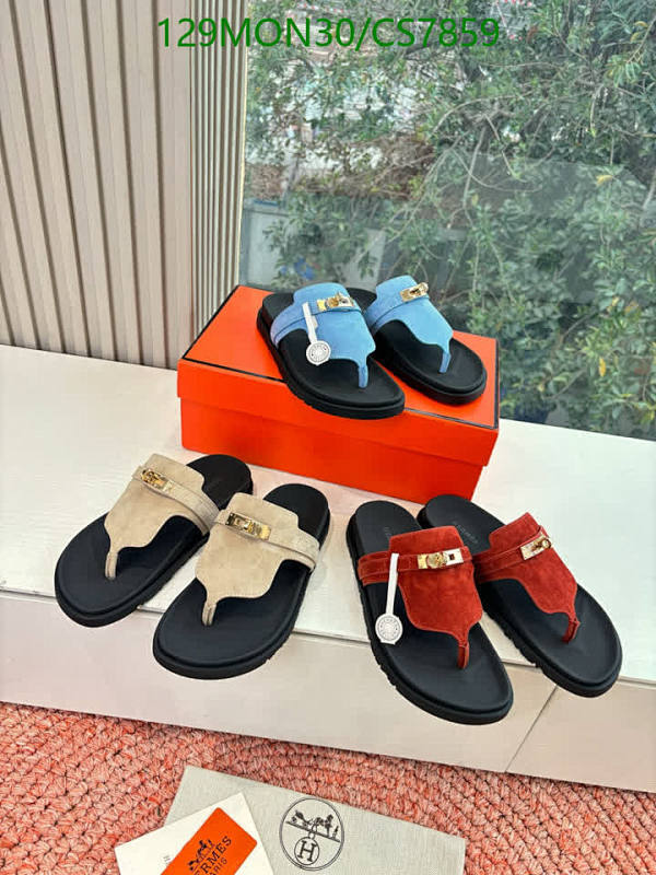 Elegant Women's Sandals - Stylish Cowhide Thong Sandals - Sizes EU35-45