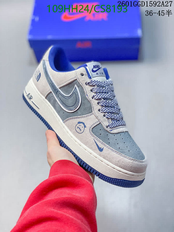 Nike Air Force 1 Low Travis Scott Sneakers - Blue/Grey, Unisex EU36-45