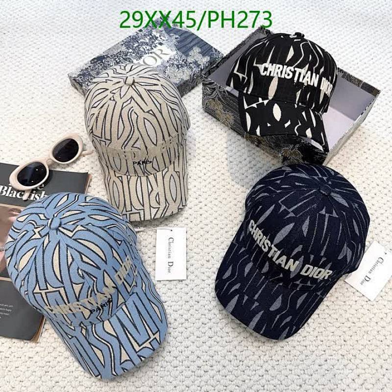 Elegant Christian Dior Cap | Stylish Hat with Iconic Design - PH273
