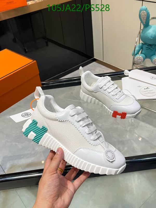 Hermès Men's White Sheepskin Sneakers with 'H' Detail | EU35-46