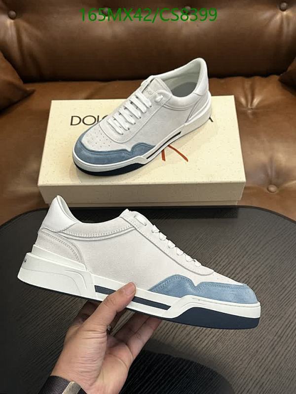 Dolce & Gabbana Men's White Leather Sneakers Low Top Casual Shoes Size EU38-46