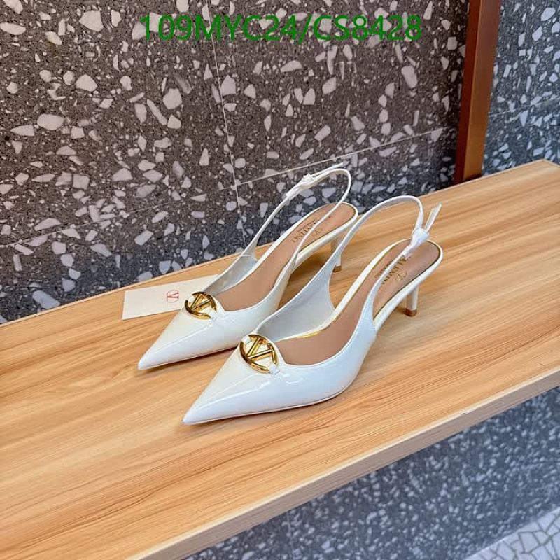 Valentino Women's Patent Leather Slingback Heels - Elegant Pointed Toe Pumps