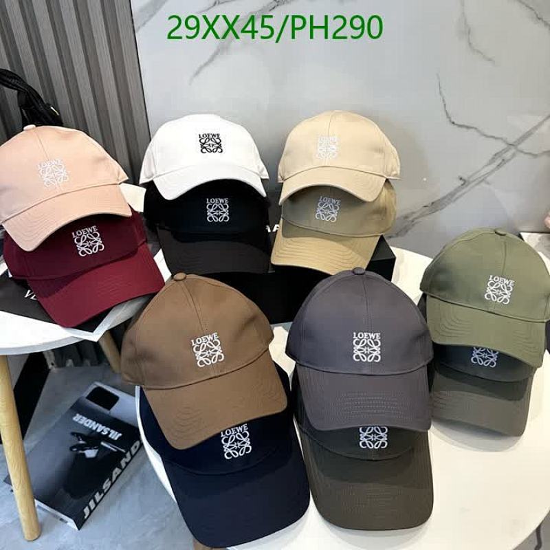 Loewe PH290 Embroidered Logo Baseball Cap - Stylish and Versatile Headwear