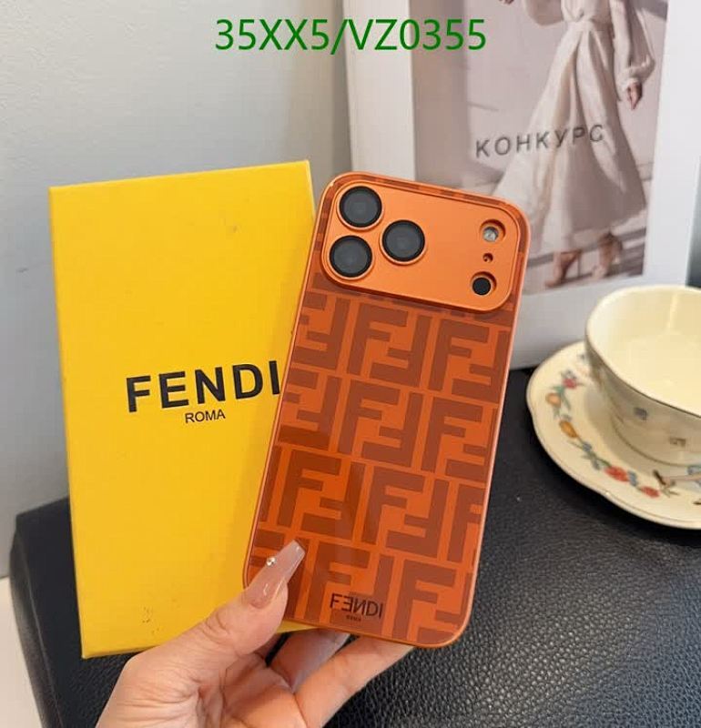 Fendi Iconic FF Logo iPhone Case - Stylish Protection for All iPhone Models