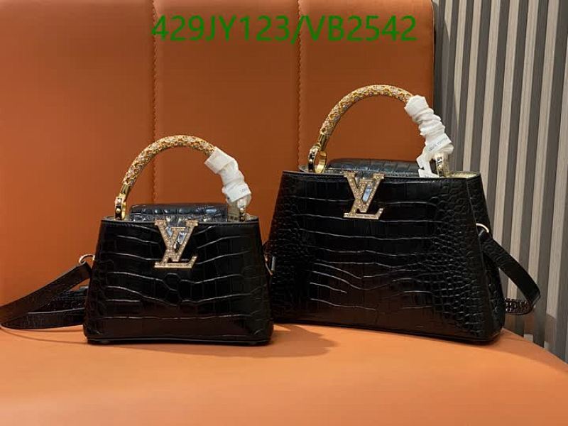 Louis Vuitton Capucines Mini/BB Bag - Genuine Leather Crocodile Embossed