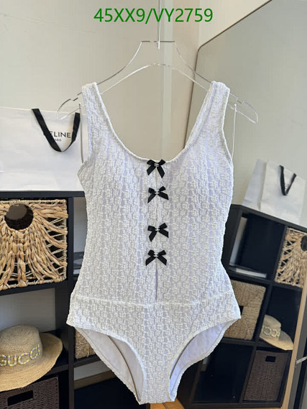 Chic White One-Piece Swimsuit for Women with Elegant Bow Details 7 Chic White One-Piece Swimsuit for Women with Elegant Bow Details