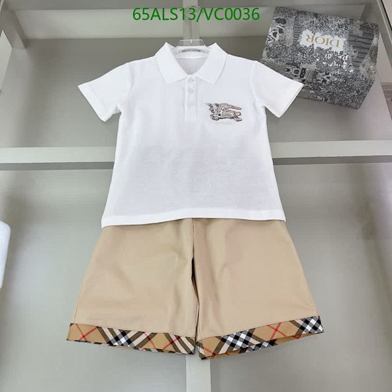 Burberry Kids Cotton Polo Shirt and Shorts Set