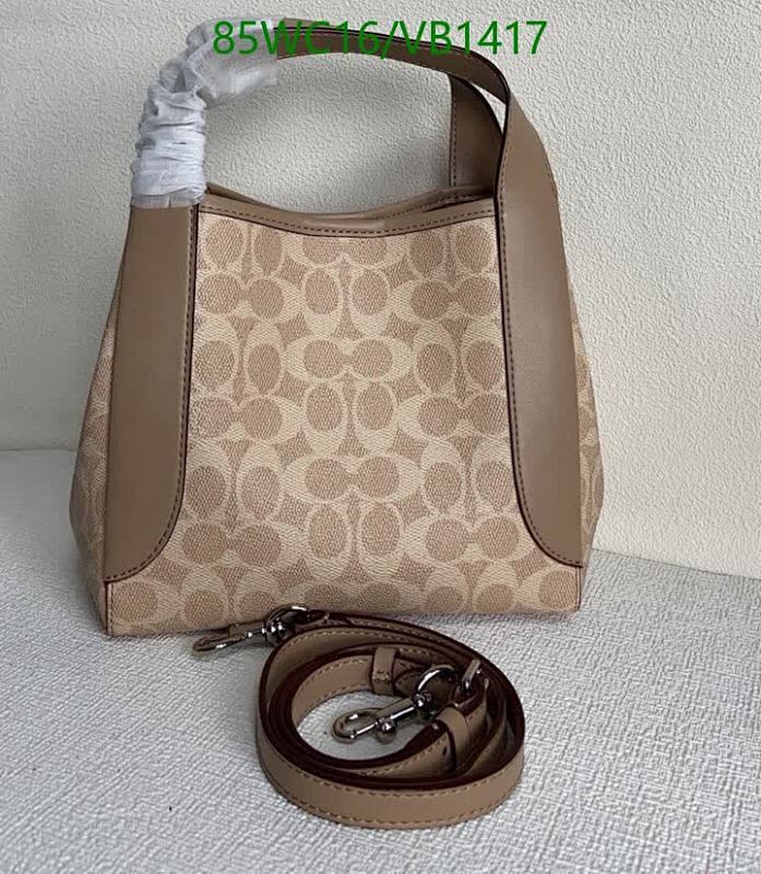 Coach Signature Hobo Bag with Detachable Strap - PVC & Genuine Leather