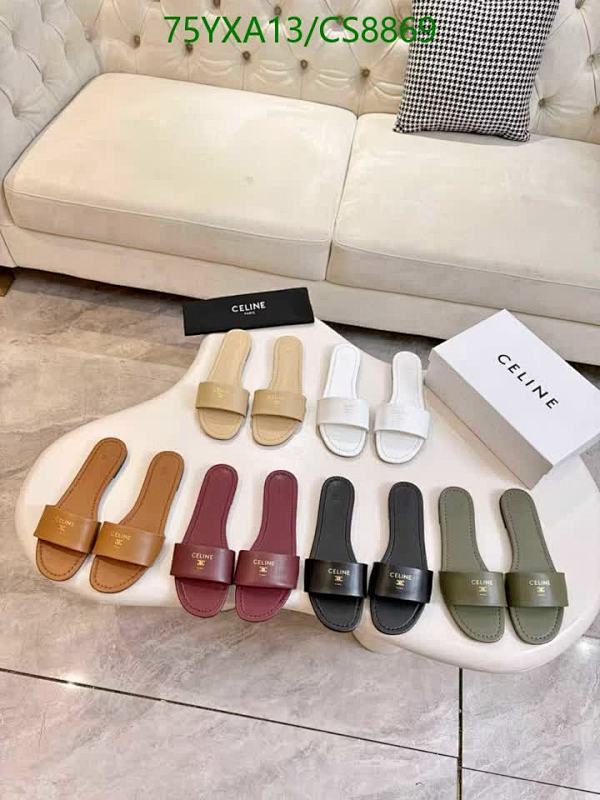 Celine Women's Flat Slides - Comfortable & Stylish Summer Sandals