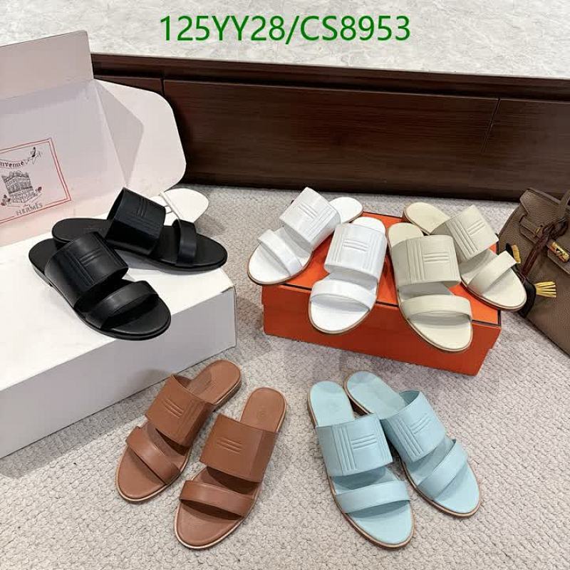 Hermès Women's Genuine Leather Slide Sandals - Multiple Colors Available 7 Hermès Women's Genuine Leather Slide Sandals - Multiple Colors Available