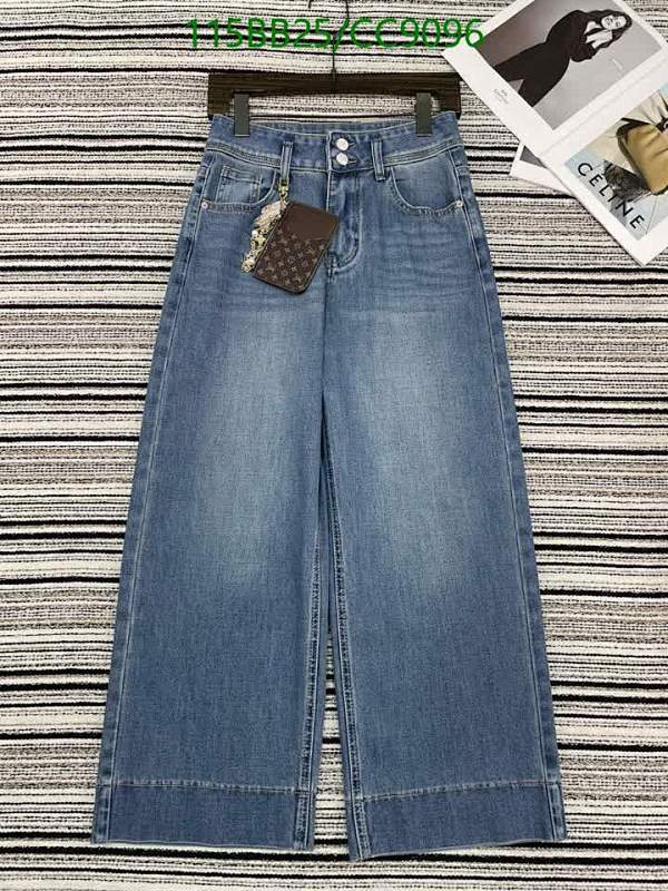Louis Vuitton Women's Wide-Leg Denim Jeans - Stylish & Comfortable