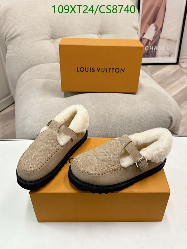 Louis Vuitton Women's Beige Wool Lined Shoes - EU35-42