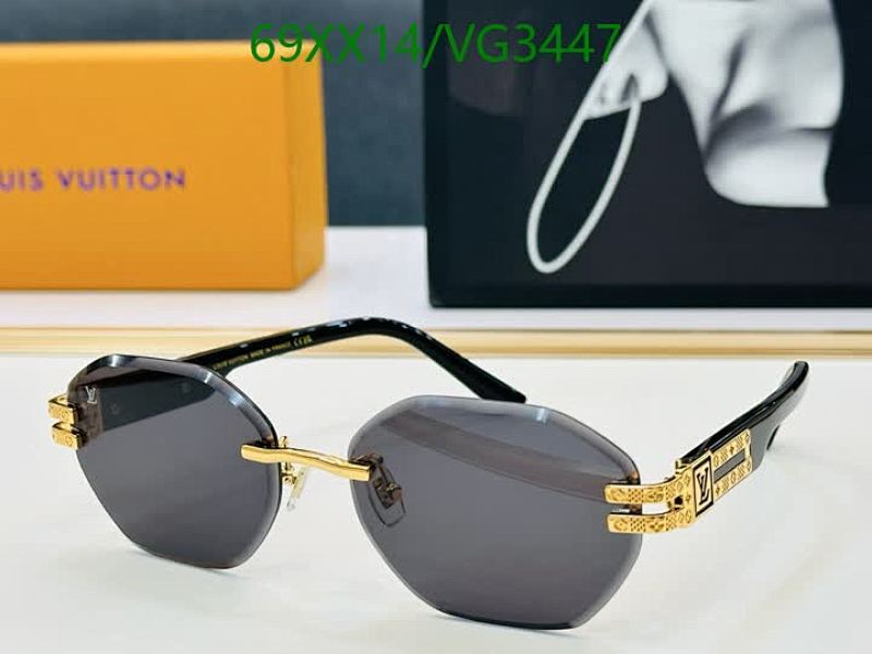 Louis Vuitton VG3447 Fashion Sunglasses - Stylish Protection for Men & Women