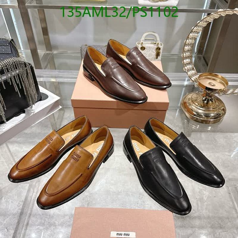 Miu Miu Women's Leather Loafers - Classic Style & Premium Comfort