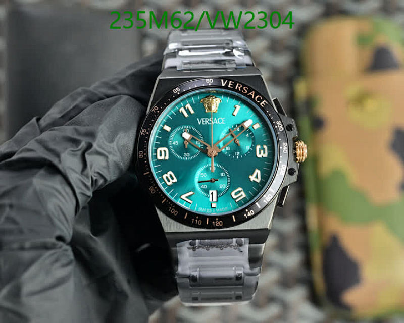 Versace Medusa Chronograph Watch - 45MM Stainless Steel Quartz Movement