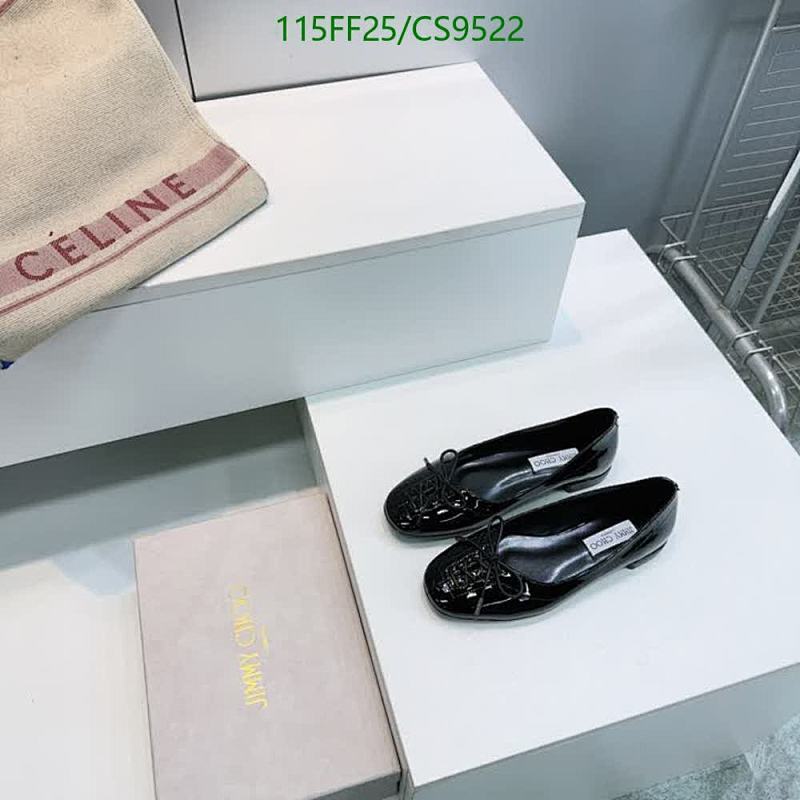Jimmy Choo Women's Black Patent Leather Ballet Flats - EU 35-41