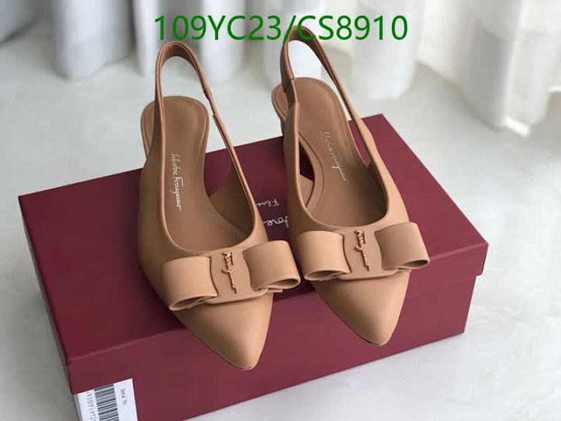 Salvatore Ferragamo Women's Slingback Bow Shoes - Sheepskin Leather