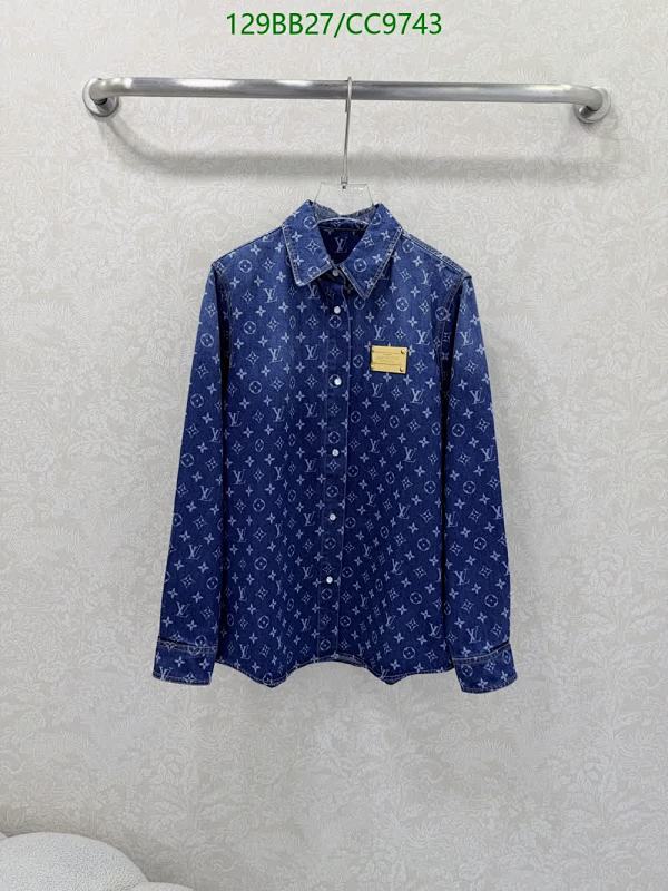 Louis Vuitton Monogram Denim Button-Up Shirt for Men