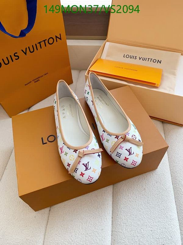 Products 30 Louis Vuitton Women's Monogram Ballet Flats - Sheepskin & Cowhide