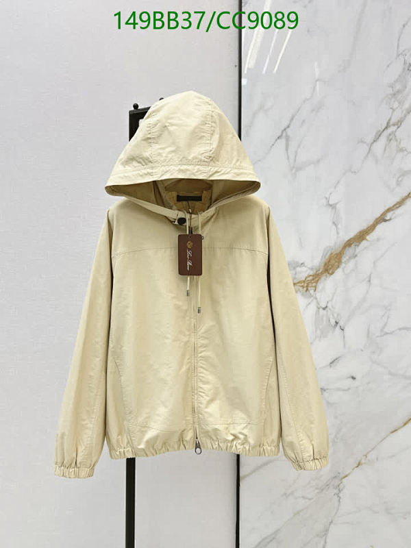 Loro Piana Lightweight Cotton Hooded Jacket for Men