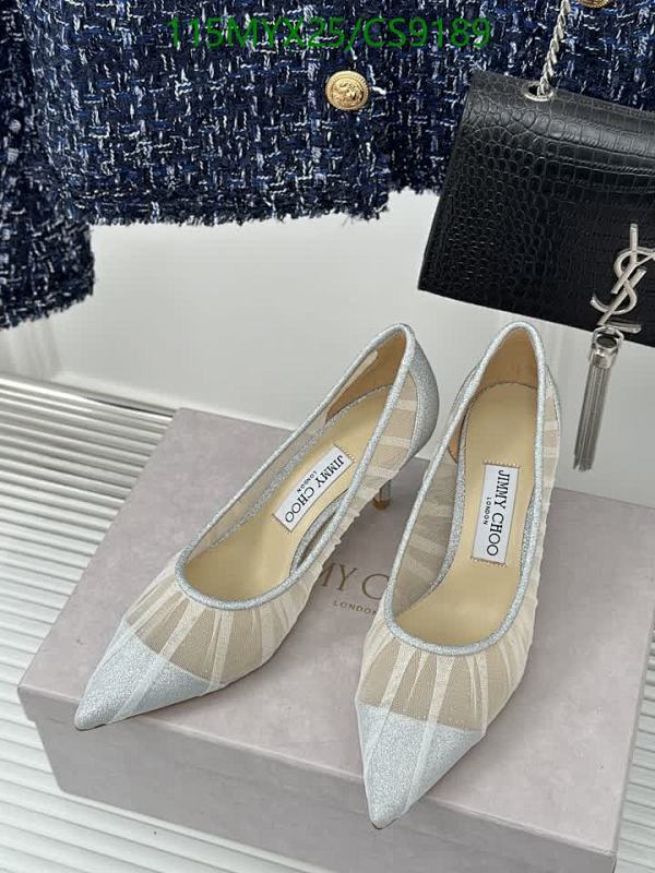 Jimmy Choo Women's Silver Glitter Mesh Pointed Toe Heels - EU 35-41
