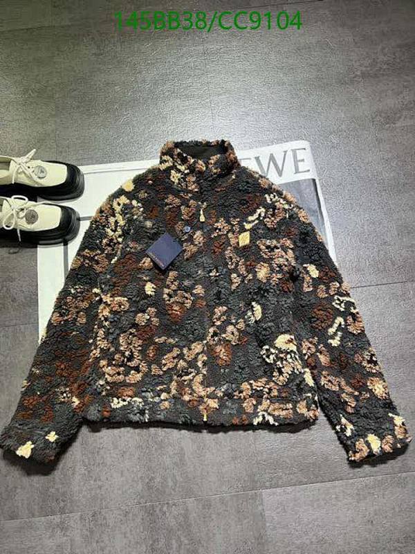 Louis Vuitton Women's Floral Print Fleece Jacket