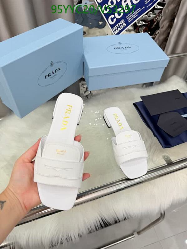 Products 18 Prada Women's White Leather Slide Sandals - Luxurious Comfort & Style