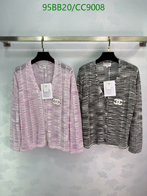 Chanel Knitted V-Neck Cardigan for Women - Sizes S-L