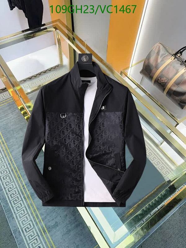 Dior Men's Stylish Black Monogram Bomber Jacket - Polyester Fiber & Nylon