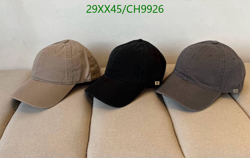 Hermes Baseball Cap - Classic Cotton Blend for Everyday Wear