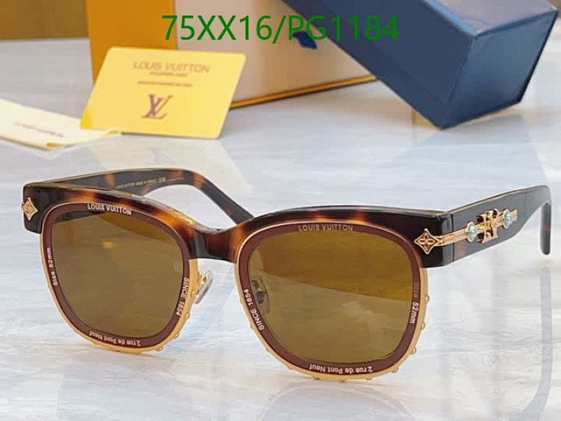 Louis Vuitton Women's Tortoiseshell Sunglasses with Gold Accents