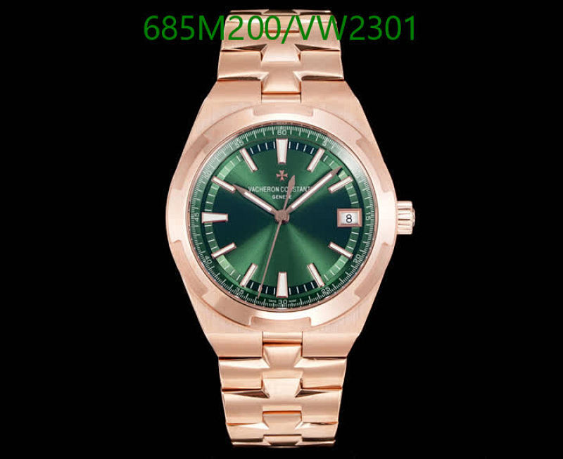 Vacheron Constantin Rose Gold Watch with Green Dial - Elegant 5100 Movement 5 Vacheron Constantin Rose Gold Watch with Green Dial - Elegant 5100 Movement
