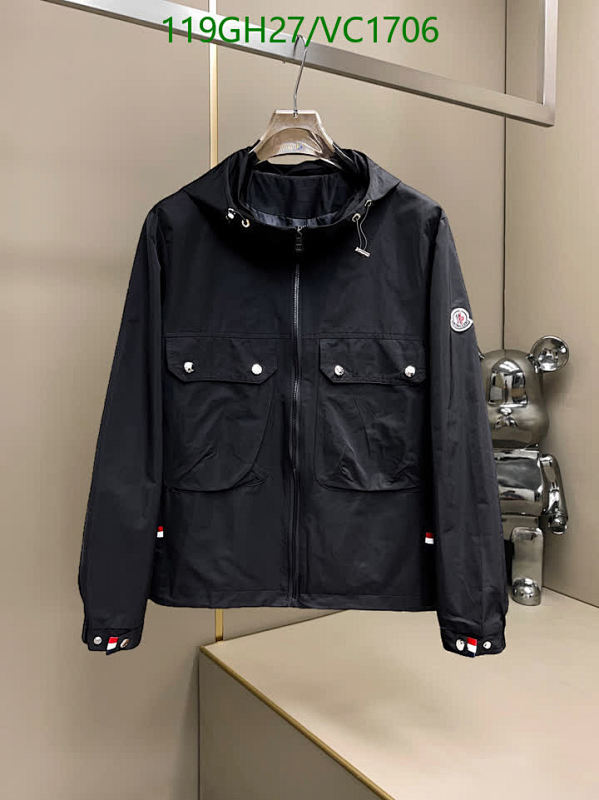 Moncler Men's Lightweight Hooded Jacket - Stylish & Versatile Outerwear