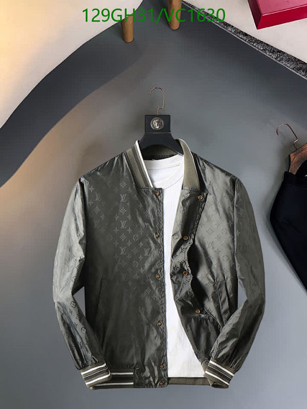 Louis Vuitton Men's Monogram Bomber Jacket - Stylish Lightweight Outerwear