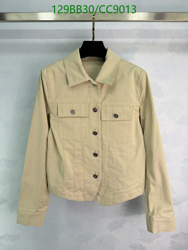 Chanell Women's Cotton Cropped Jacket - Beige, Size S-L