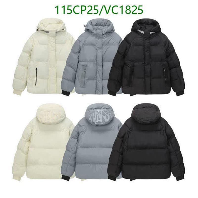 DENIM TEARS Unisex Hooded Puffer Jacket - Warm Cotton Winter Coat M-2XL