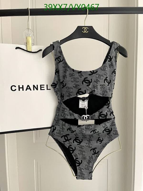 Chanel Monogram Cut-Out One-Piece Swimsuit - Stylish & Comfortable Beachwear