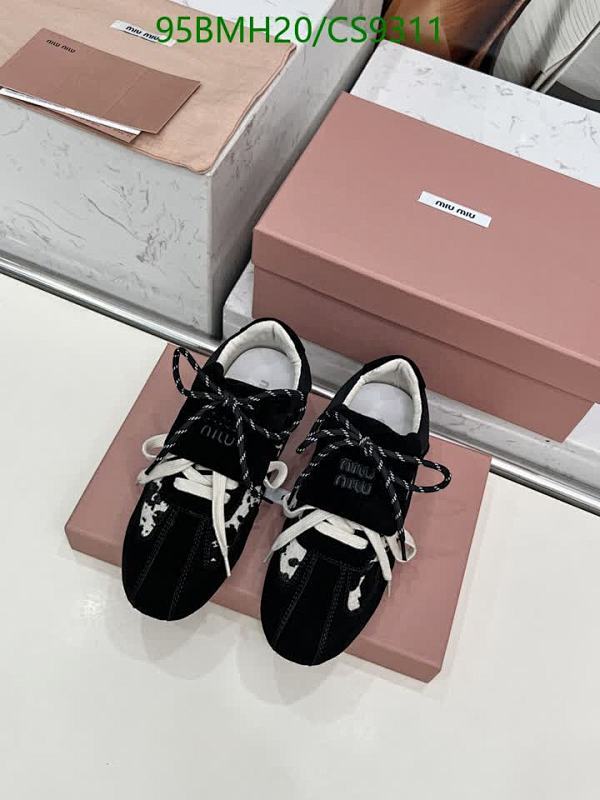 Miu Miu Women's Black Suede & Cowhide Sneakers - EU 35-41