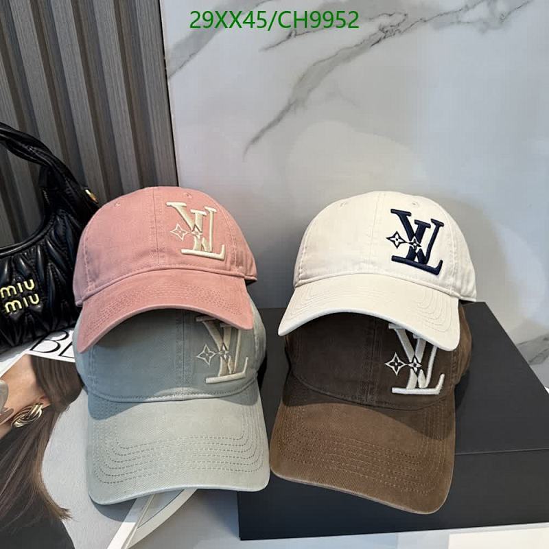 Louis Vuitton Baseball Cap - Stylish Cotton Blend for All Seasons