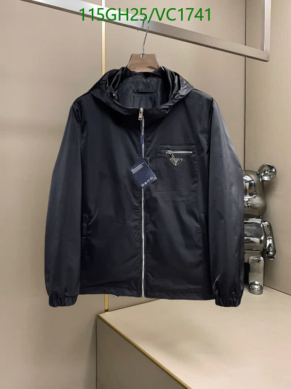 Prada Men's Hooded Windbreaker Jacket - Lightweight & Stylish Outerwear