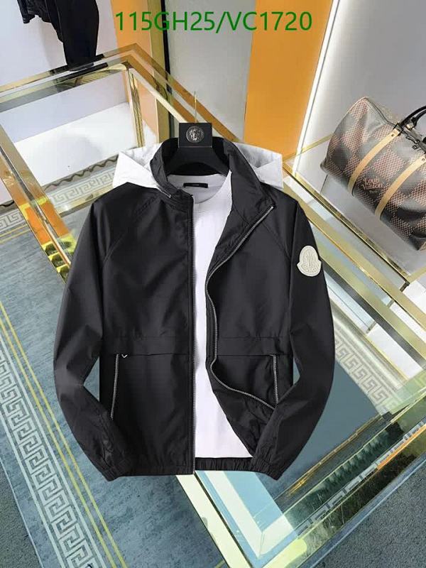 Moncler Men's Lightweight Windbreaker Jacket with Hood - Versatile Outerwear