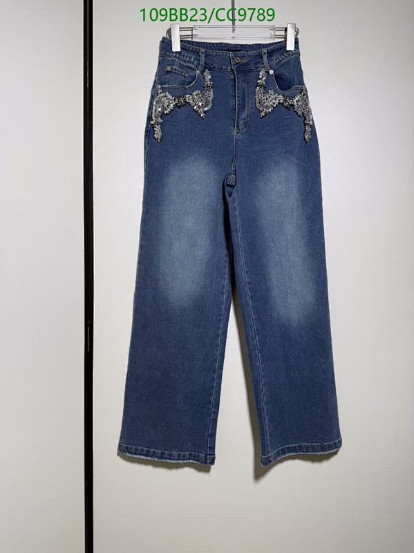 Dolce & Gabbana Embellished Wide-Leg Denim Jeans