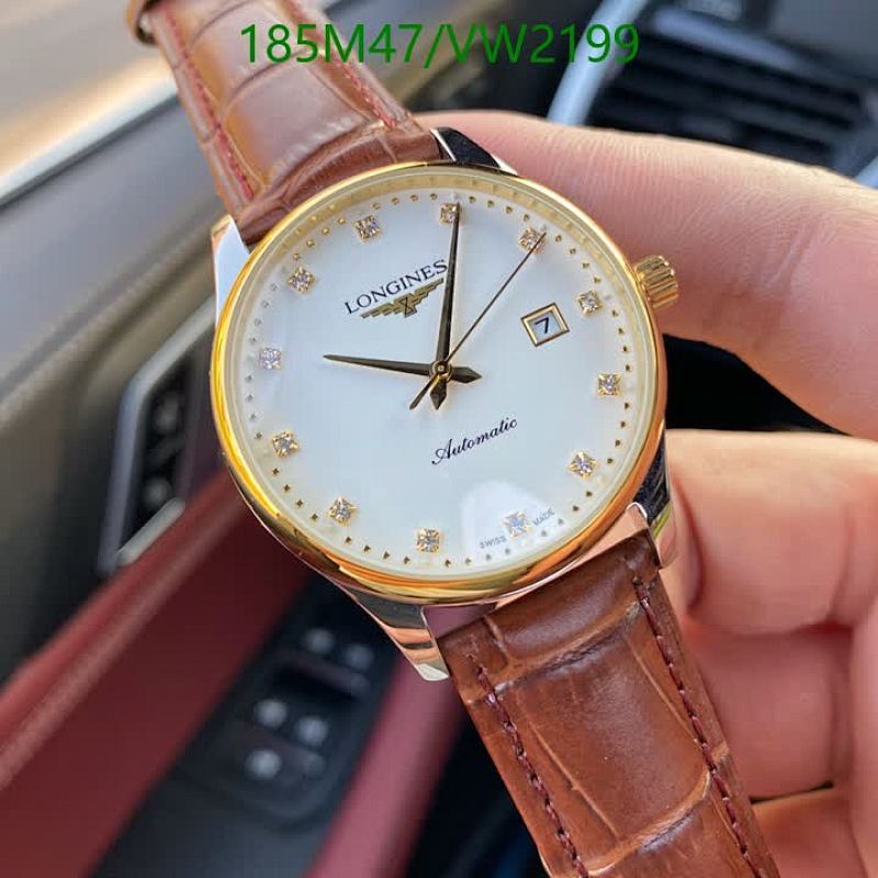 Longines Elegant Collection Automatic Watch - Stainless Steel & Leather